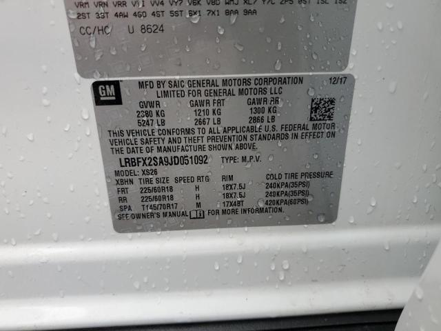 2018 BUICK ENVISION ESSENCE LRBFX2SA9JD051092