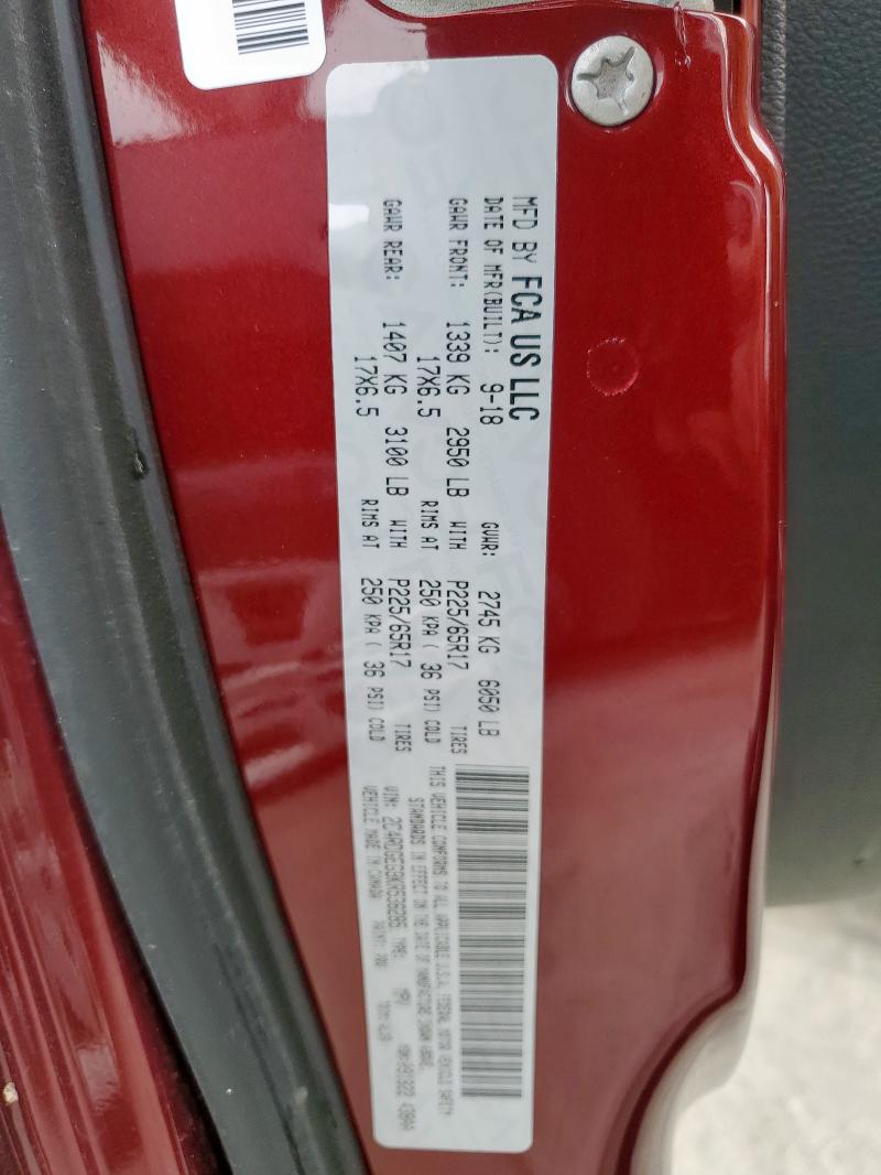 2019 DODGE GRAND CARA 2C4RDGEG9KR536285