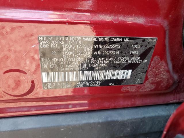 2024 TOYOTA RAV4 XLE P 2T3A1RFVXRW454337