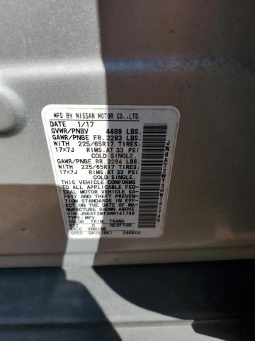 2017 NISSAN ROGUE S - JN8AT2MT3HW141749
