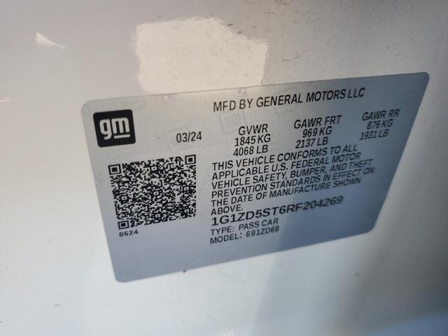 2024 CHEVROLET MALIBU LT 1G1ZD5ST6RF204269