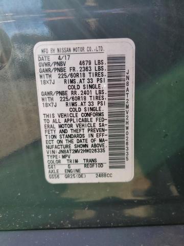 2017 NISSAN ROGUE S JN8AT2MV2HW026335
