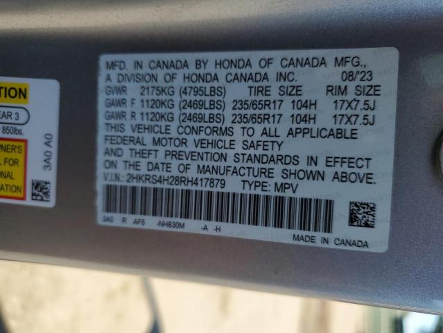 2024 HONDA CR-V LX 2HKRS4H28RH417879