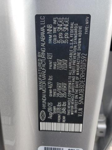 2024 HYUNDAI TUCSON SEL 5NMJB3DE2RH307592