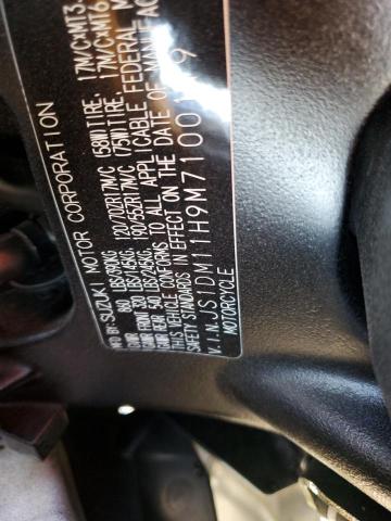2021 SUZUKI GSX-R1000 JS1DM11H9M7100119