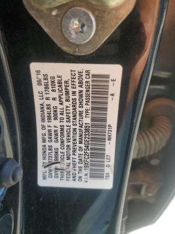 2016 HONDA CIVIC LX 19XFC2F54GE233851