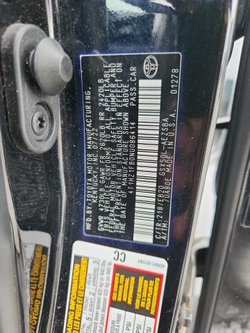 2022 TOYOTA AVALON TOU 4T1HZ1FB0NU086414