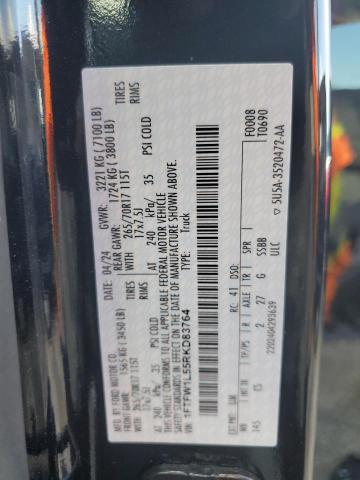 2024 FORD F150 XL 1FTFW1L55RKD83764
