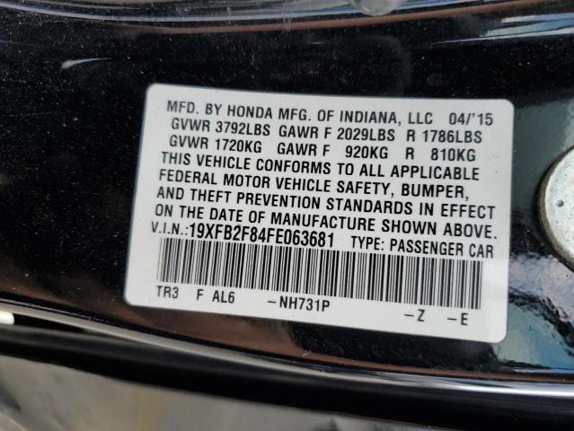 2015 HONDA CIVIC EX - 19XFB2F84FE063681