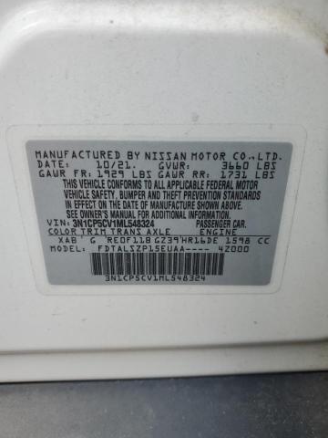 2021 NISSAN KICKS SV - 3N1CP5CV1ML548324