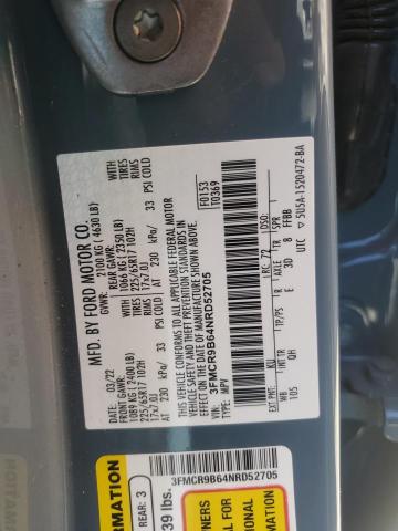 2022 FORD BRONCO SPO 3FMCR9B64NRD52705