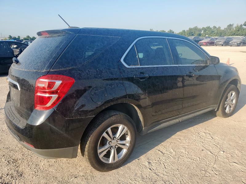 CHEVROLET EQUINOX LS 2017 black  gas 2GNALBEK8H1554220 photo #4