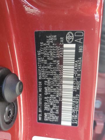 2016 TOYOTA COROLLA L 2T1BURHE0GC590556