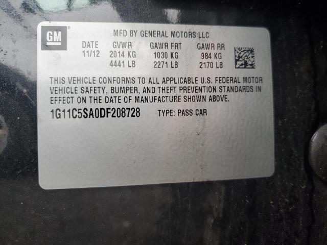 2013 CHEVROLET MALIBU 1LT - 1G11C5SA0DF208728