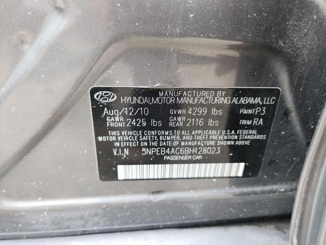 2011 HYUNDAI SONATA GLS - 5NPEB4AC6BH128023
