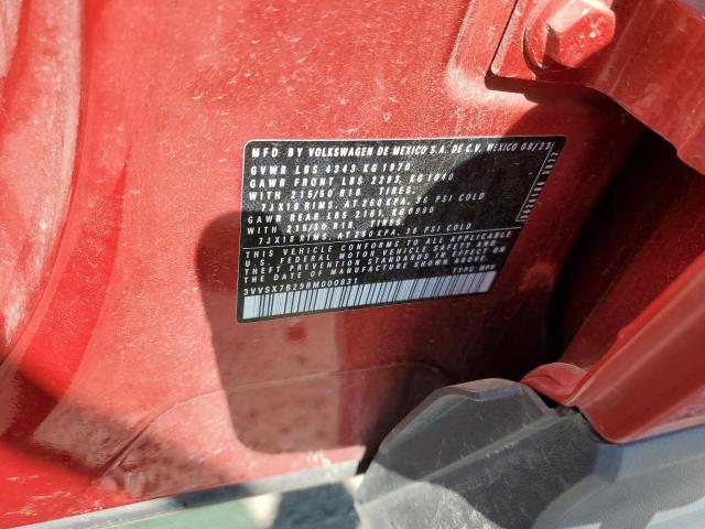 2024 VOLKSWAGEN TAOS SE 3VVSX7B29RM000831