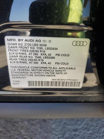 2023 AUDI Q4 E-TRON WA1BCBFZ1PP018021