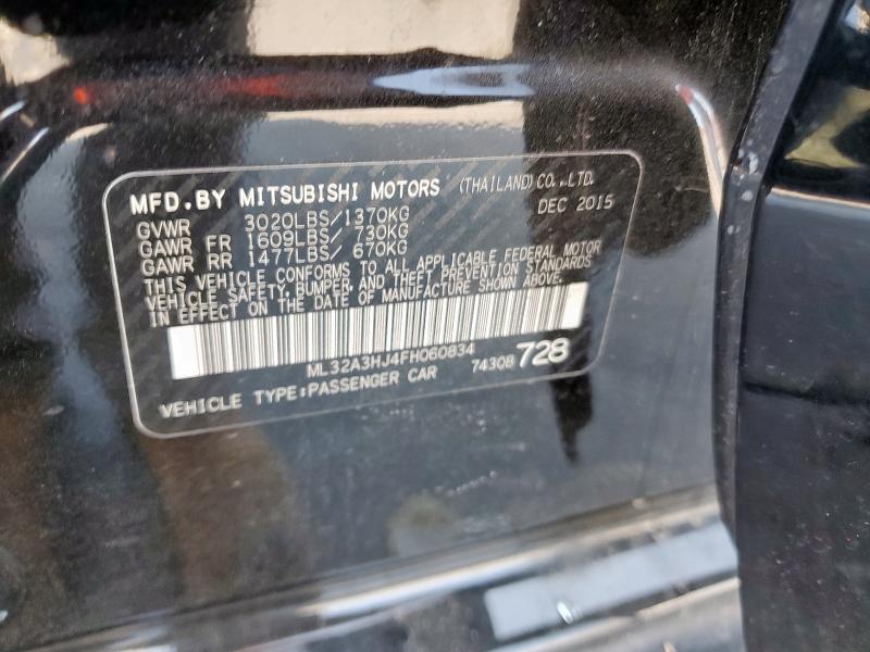 2015 MITSUBISHI MIRAGE DE ML32A3HJ4FH060834
