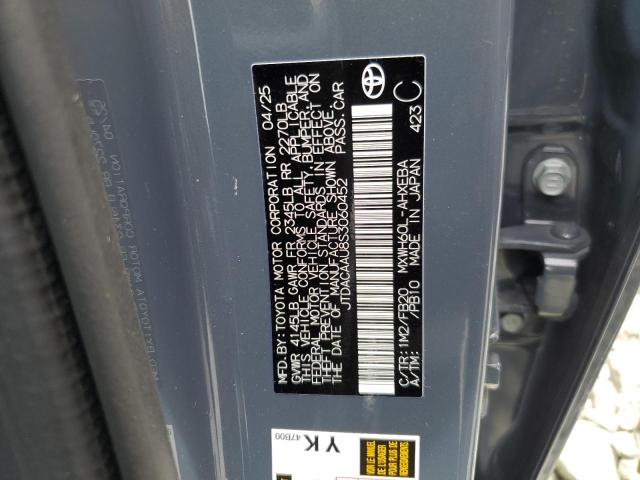 2025 TOYOTA PRIUS LE - JTDACAAU8S3060452