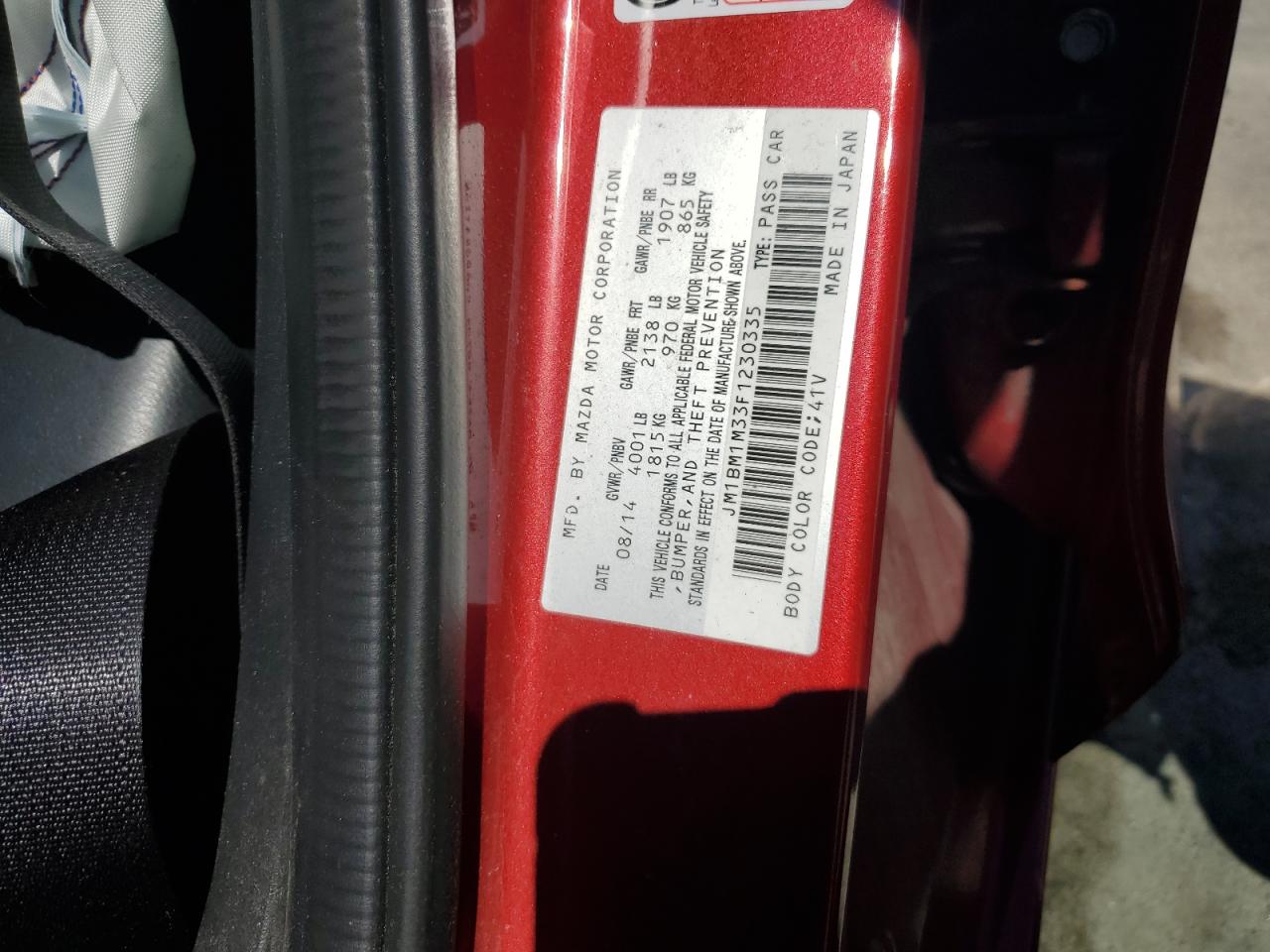 MAZDA 3 GRAND TOURING