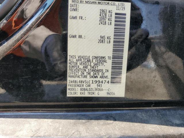 2020 NISSAN ALTIMA S 1N4BL4BV5LC199474