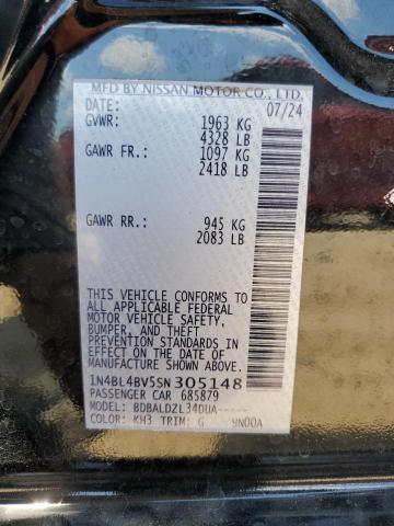 2025 NISSAN ALTIMA S - 1N4BL4BV5SN305148