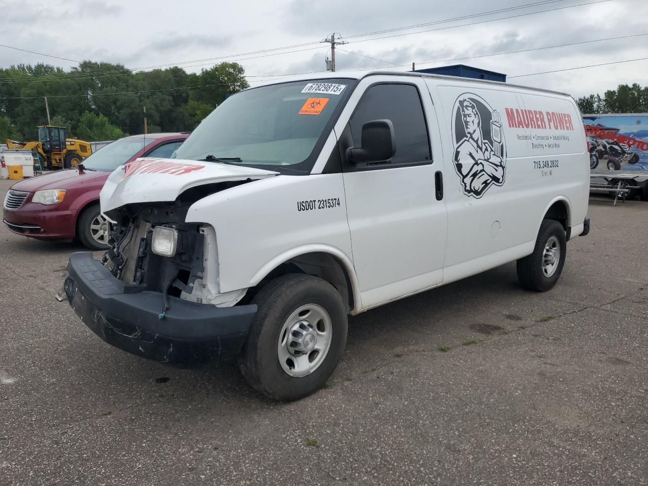 Lot #3301787354 2016 CHEV EXPRESS CARGO 3500