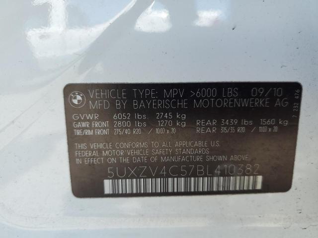 2011 BMW X5 XDRIVE3 - 5UXZV4C57BL410382