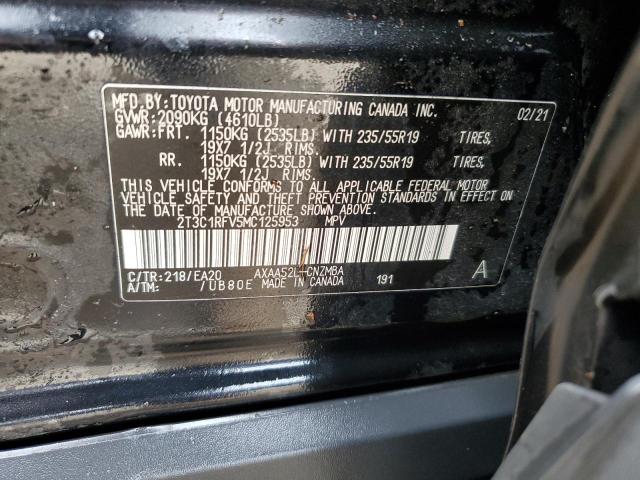 2021 TOYOTA RAV4 XLE P 2T3C1RFV5MC125953