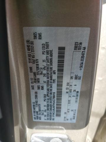 2017 FORD ESCAPE TIT 1FMCU9J97HUC78915