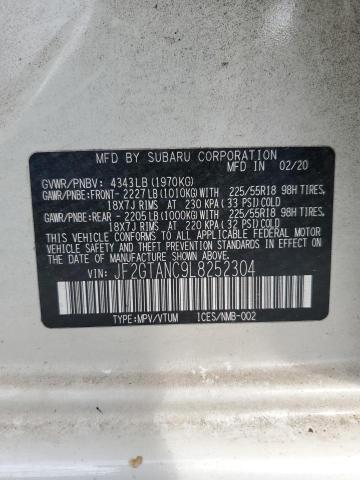 2020 SUBARU CROSSTREK LIMITED JF2GTANC9L8252304