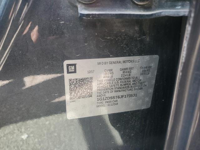 2018 CHEVROLET MALIBU LT - 1G1ZD5ST6JF173531