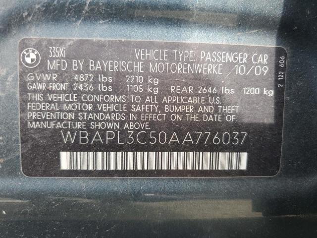 2010 BMW 335 XI - WBAPL3C50AA776037