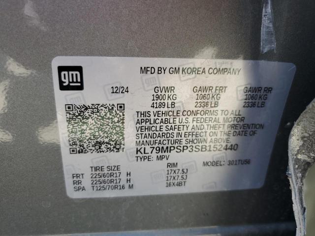 2025 CHEVROLET TRAILBLAZE KL79MPSP3SB152440