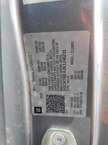 2019 CHEVROLET COLORADO 1GCHTBEA2K1246231