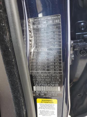 2018 LAND ROVER RANGE ROVE SALVP2RX8JH294188