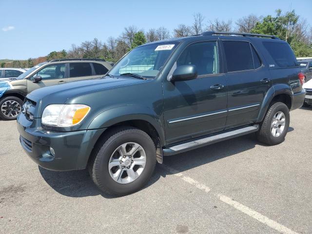 TOYOTA SEQUOIA SR 2007 green 4dr spor gas 5TDBT44AX7S289518 photo #1
