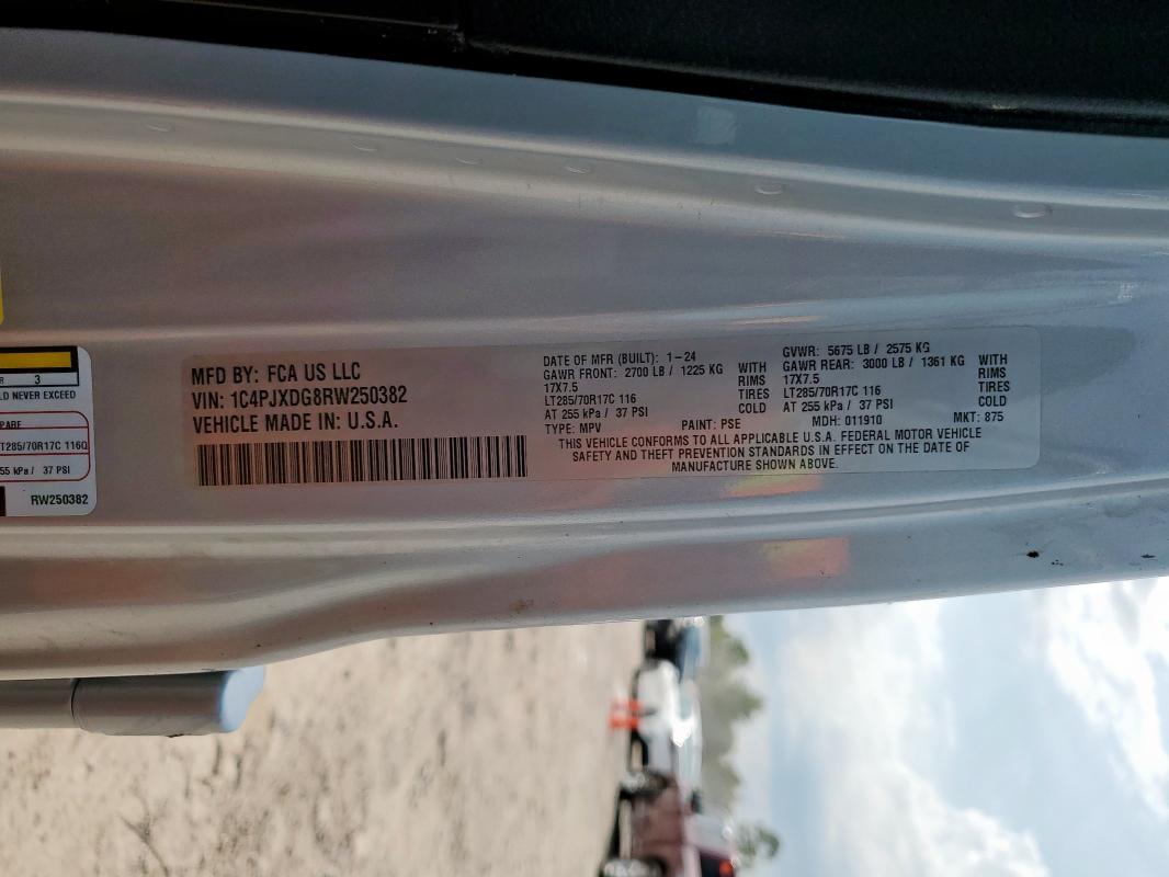 2024 JEEP WRANGLER S 1C4PJXDG8RW250382