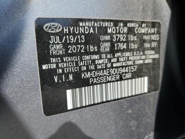 2013 HYUNDAI ELANTRA GL - KMHDH4AE9DU944157
