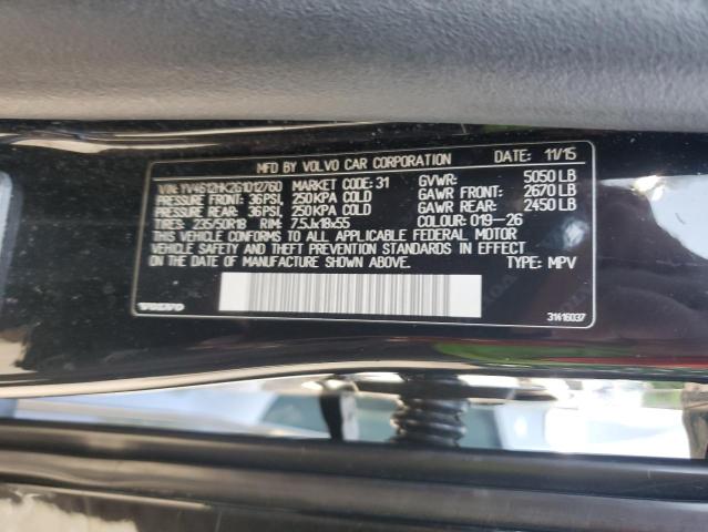 2016 VOLVO V60 CROSS YV4612HK2G1012760