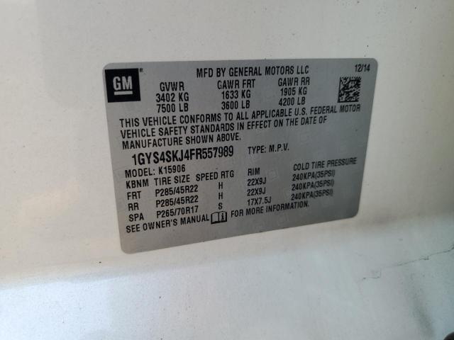 2015 CADILLAC ESCALADE ESV LUXURY 1GYS4SKJ4FR557989