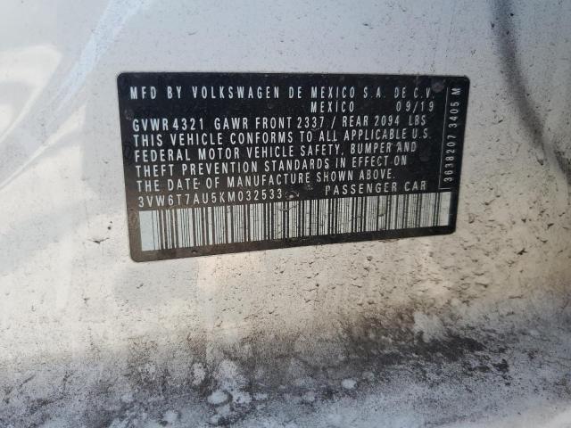 2019 VOLKSWAGEN GTI S 3VW6T7AU5KM032533