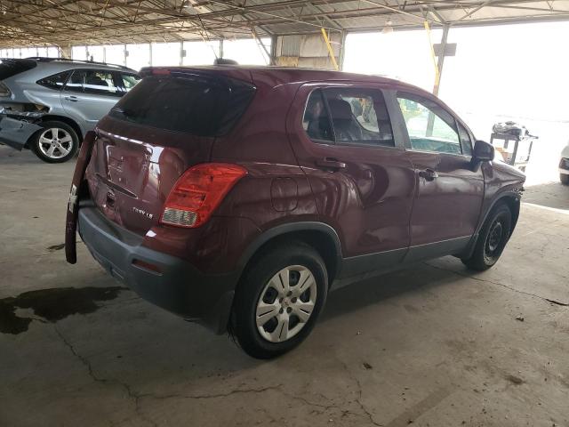 2016 CHEVROLET TRAX LS 3GNCJKSBXGL176739