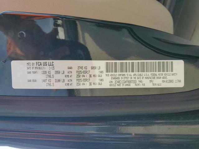 2015 CHRYSLER TOWN & COU 2C4RC1CG4FR697233