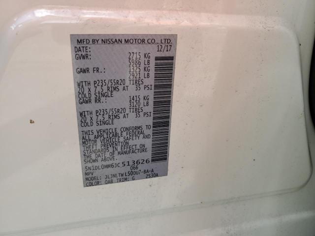 2018 INFINITI QX60 5N1DL0MM6JC513626