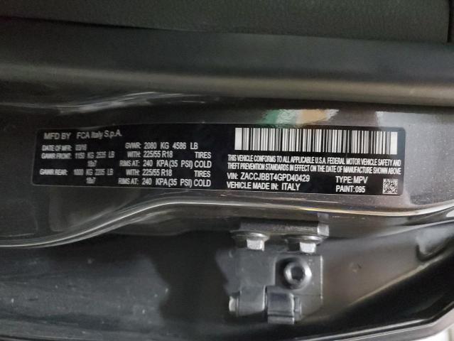 2016 JEEP RENEGADE L ZACCJBBT4GPD40429