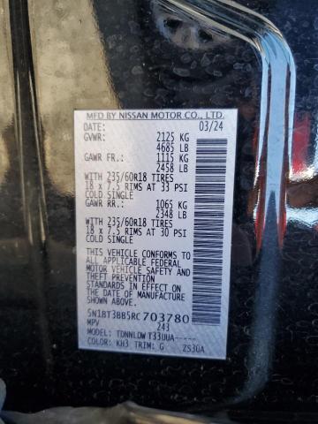 2024 NISSAN ROGUE SV 5N1BT3BB5RC703780