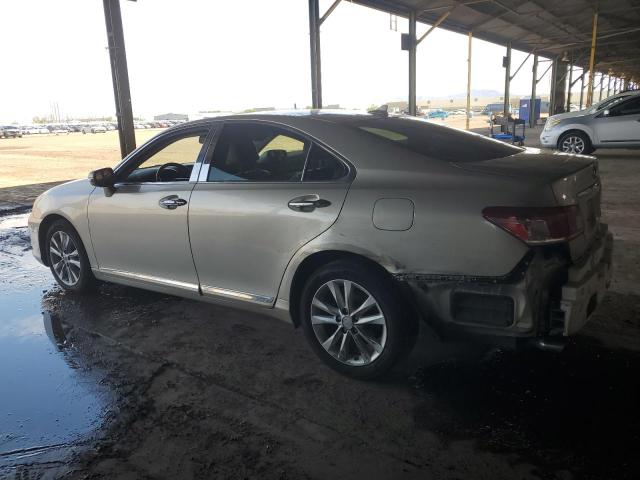 LEXUS ES 350 2012 gold  gas JTHBK1EGXC2502312 photo #3
