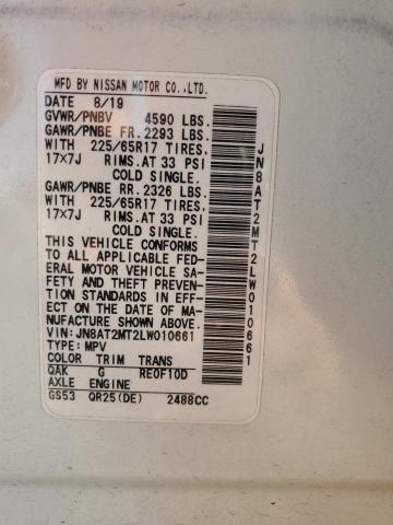 2020 NISSAN ROGUE S - JN8AT2MT2LW010661