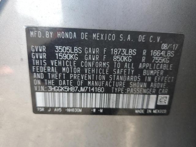 2018 HONDA FIT EX 3HGGK5H87JM714160